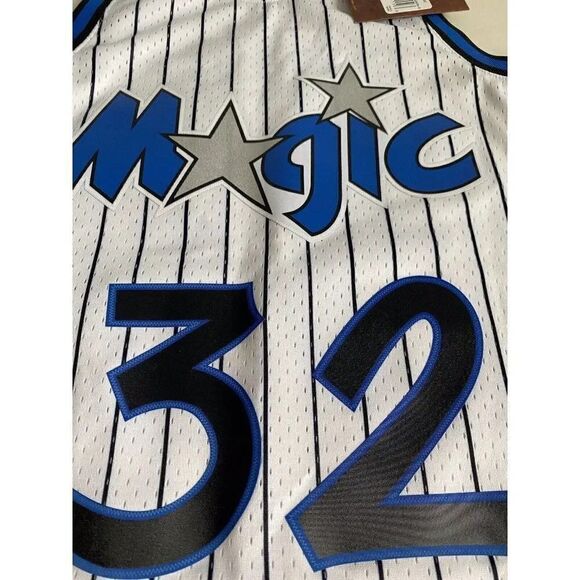 Mitchell & Ness NBA Swingman Jersey Magic 93-94 Shaquille O'Neal Men’s Sz S NEW - Picture 3 of 13